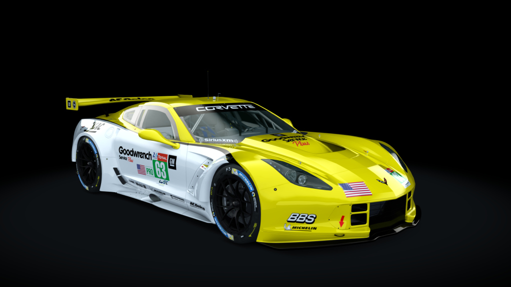 Chevrolet Corvette C7R, skin 2000_Tribute_63