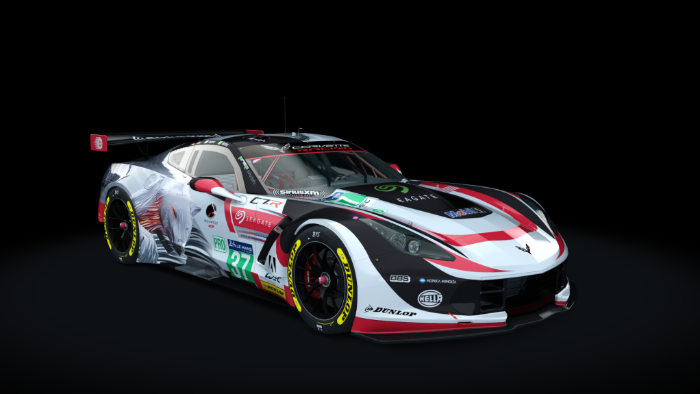 Chevrolet Corvette C7R, skin 37_Seagate