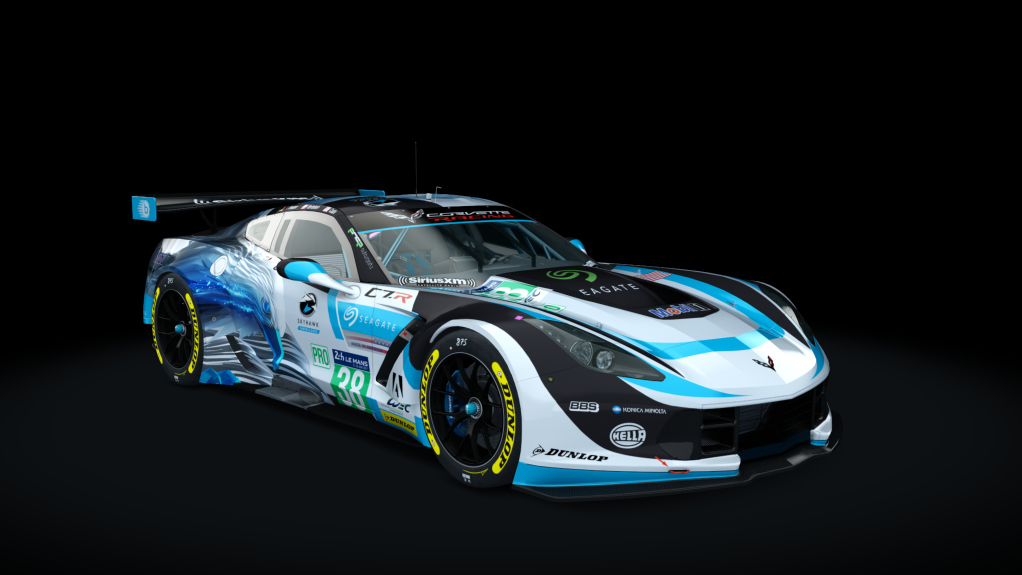 Chevrolet Corvette C7R, skin 38_Seagate