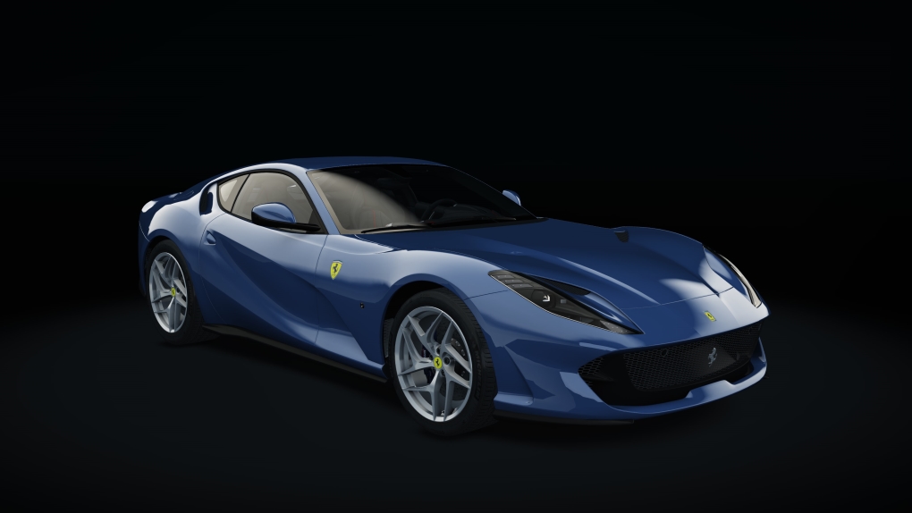 Ferrari 812 Superfast, skin 24_blu_tour_de_france