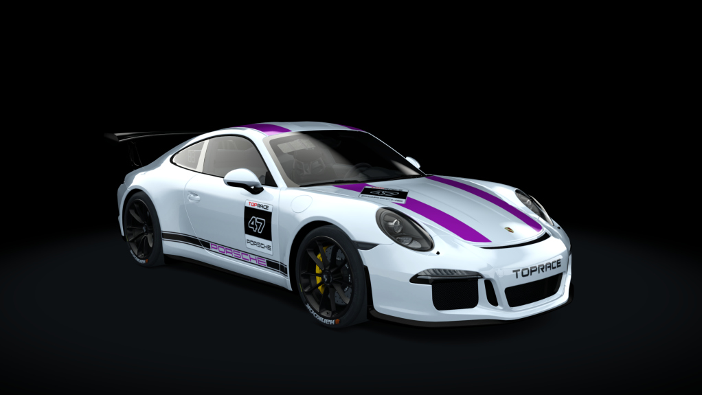 Porsche 911 CUP P2P, skin 47_white_orchid
