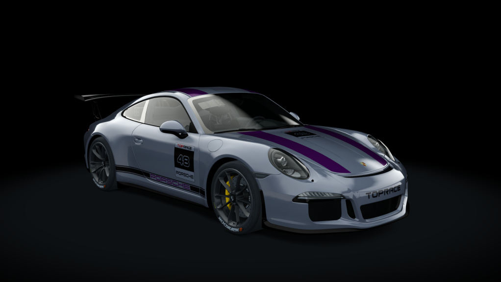 Porsche 911 CUP P2P, skin 48_silver_orchid