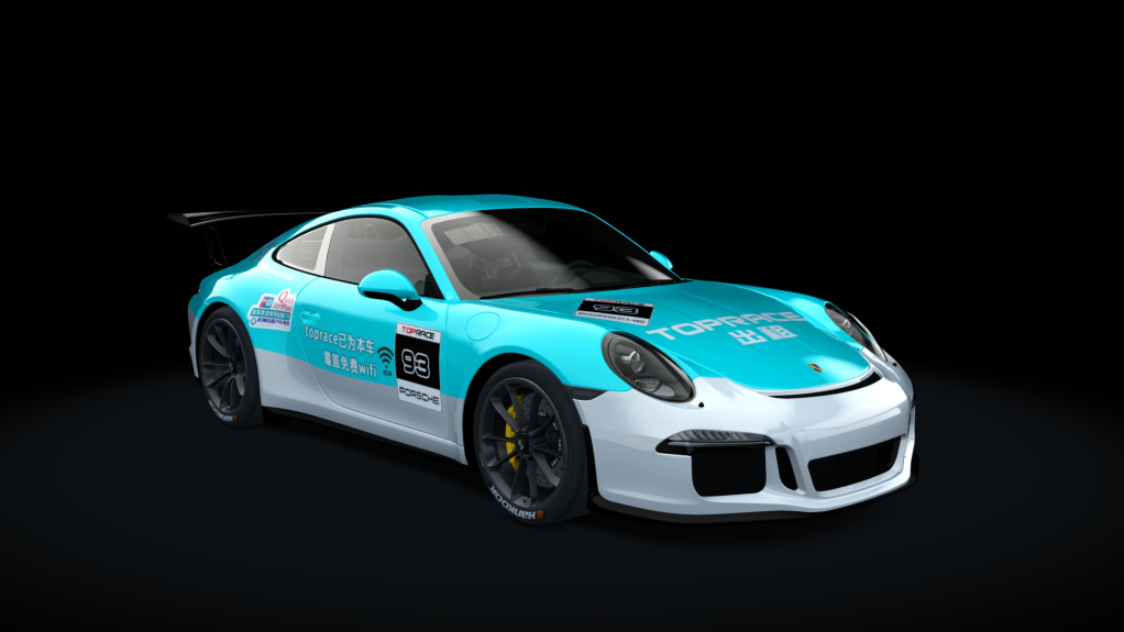 Porsche 911 CUP P2P, skin 93_taxi