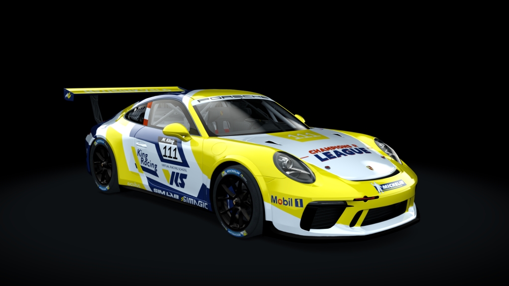 Porsche 911 GT3 Cup 2017, skin 111_KingRacing