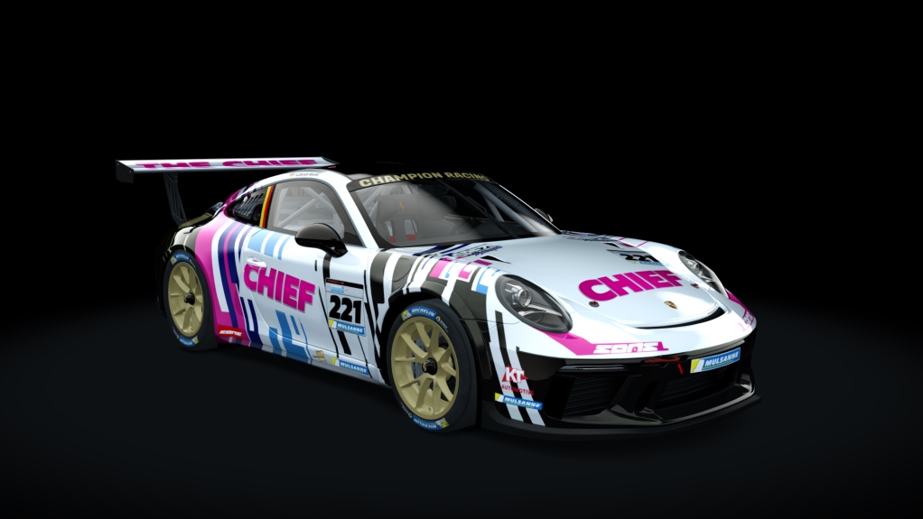 Porsche 911 GT3 Cup 2017, skin 221_Champion_Racing