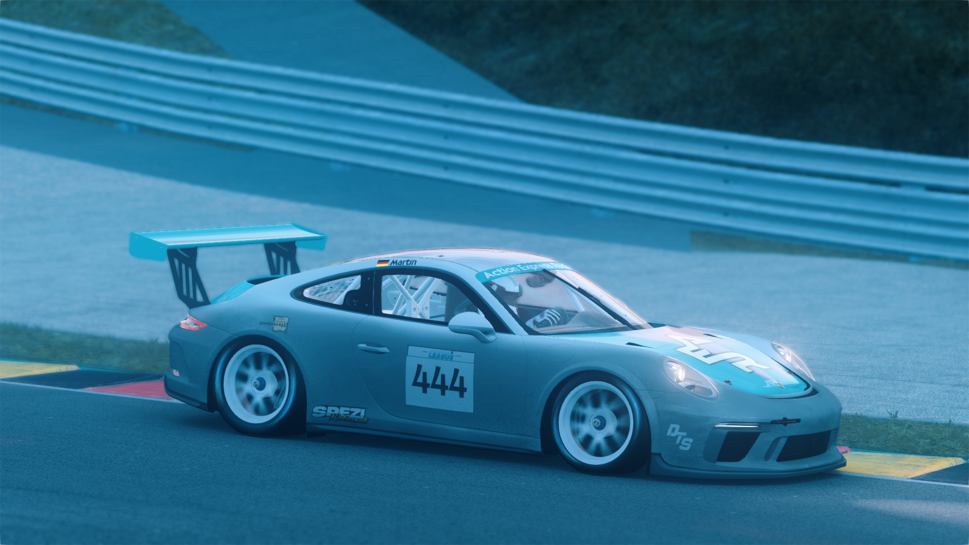 Porsche 911 GT3 Cup 2017, skin ActionExpressRacing_Martin