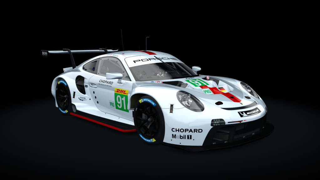 Porsche 911 GT3 Cup 2017, skin WEC_91_20_new