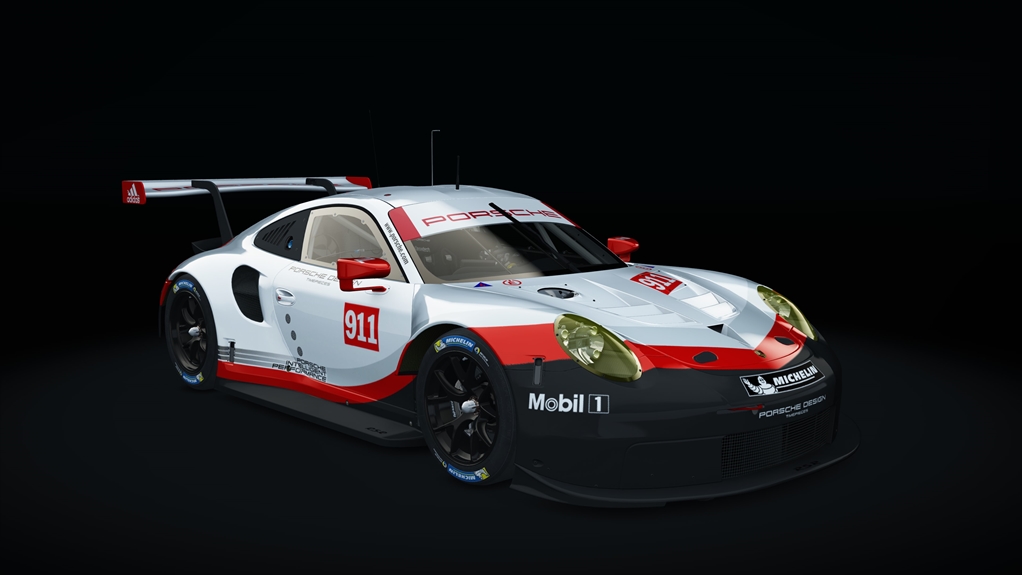 Porsche 911 RSR 2018, skin 01_racing_911