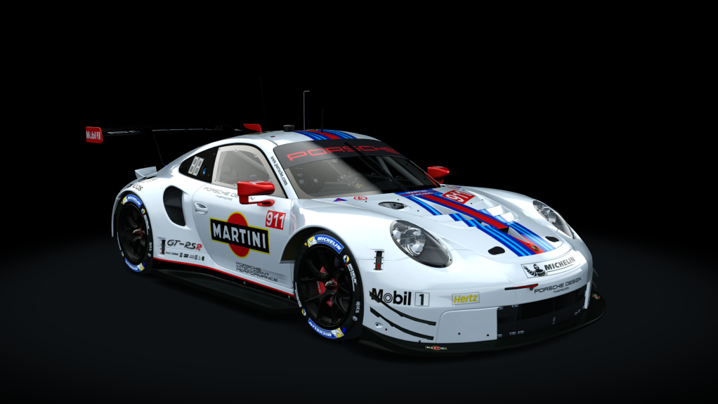Porsche 911 RSR 2018, skin 911_gt_rsr_martini