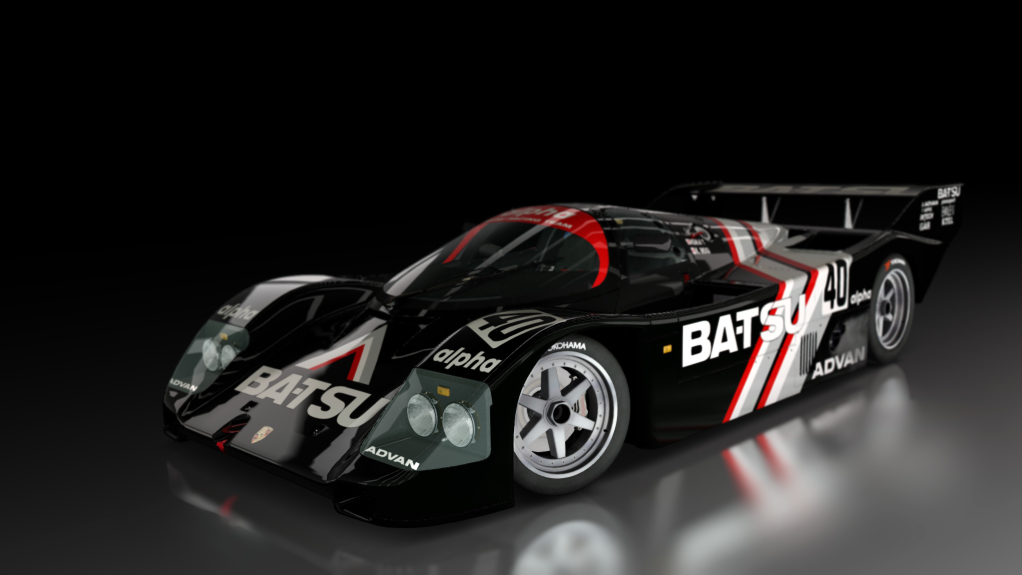 Porsche 962 C Short Tail, skin Advan_Alpha_Tomei_40