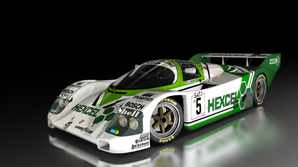 Porsche 962 C Short Tail, skin Dauer_Hexel_5