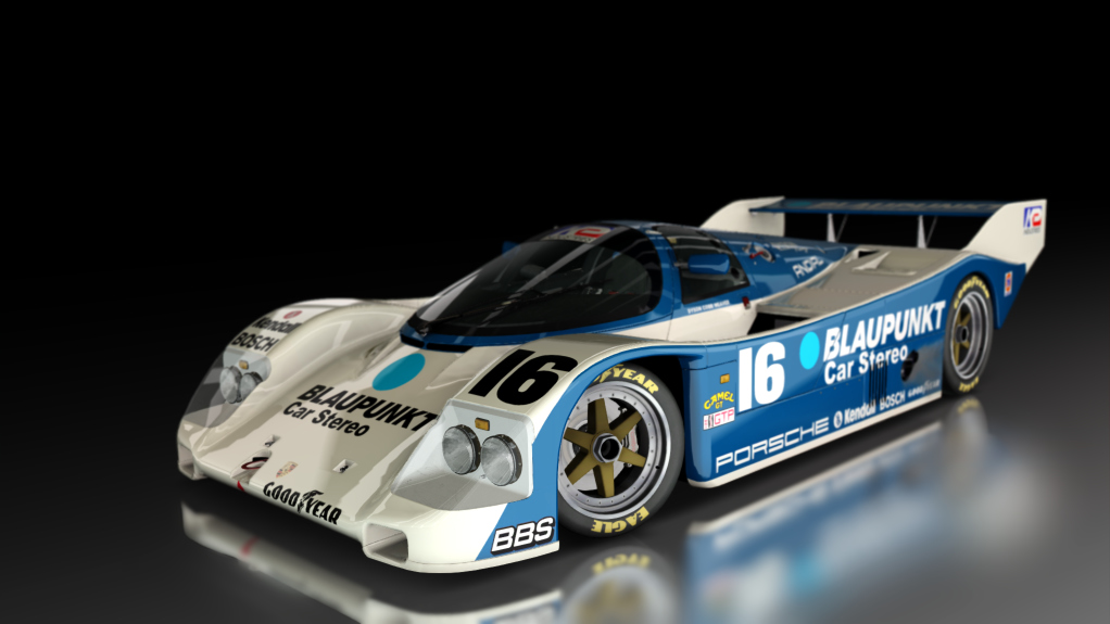 Porsche 962 C Short Tail, skin Dyson_Racing_Blaupunkt_16