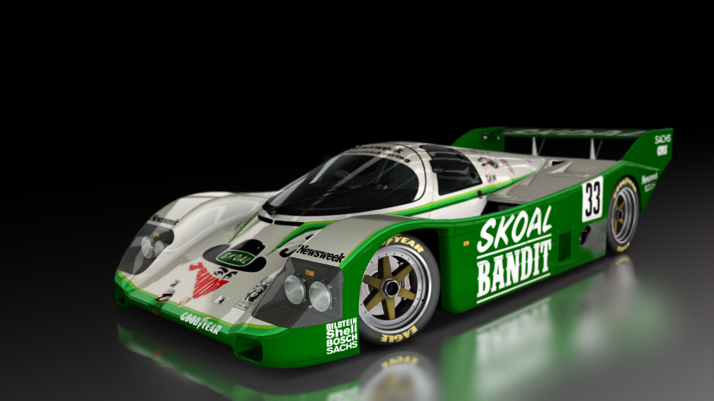 Porsche 962 C Short Tail, skin Fitzpatrick_ScoalBandit_33