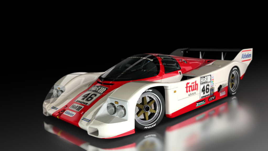 Porsche 962 C Short Tail, skin Frikadelli_Racing_Abbelen_46