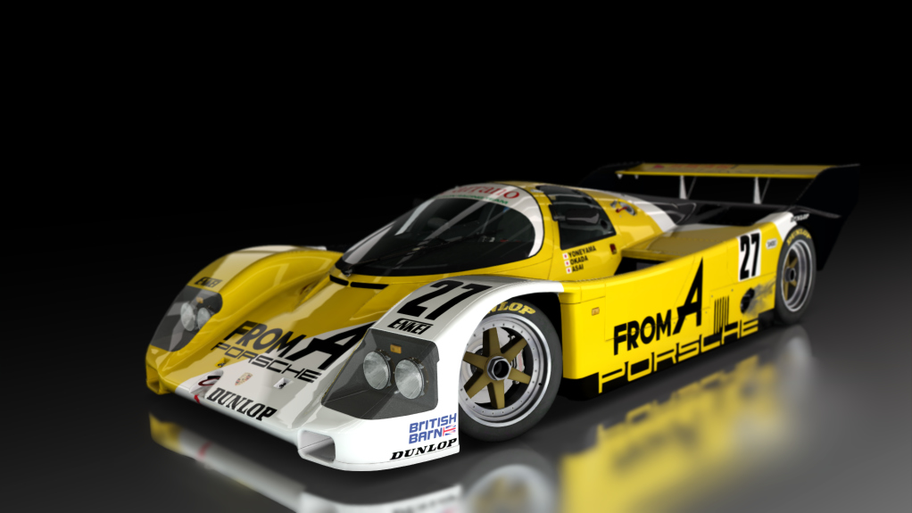 Porsche 962 C Short Tail, skin FromA_Racing_27