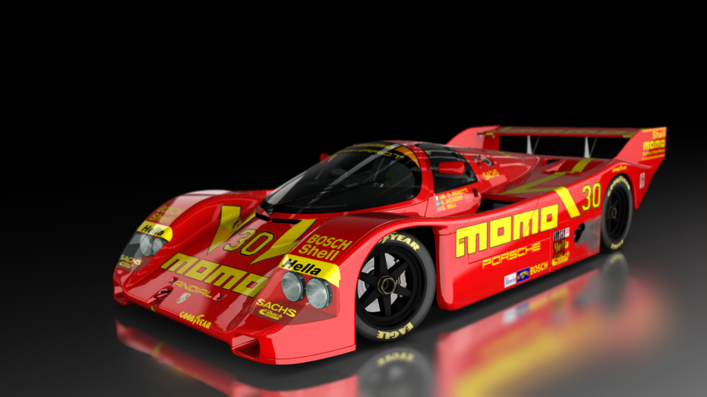 Porsche 962 C Short Tail, skin Gebhardt_Momo_30