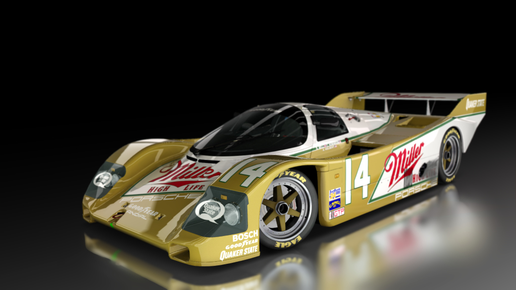 Porsche 962 C Short Tail, skin Holbert_Racing_Miller_14