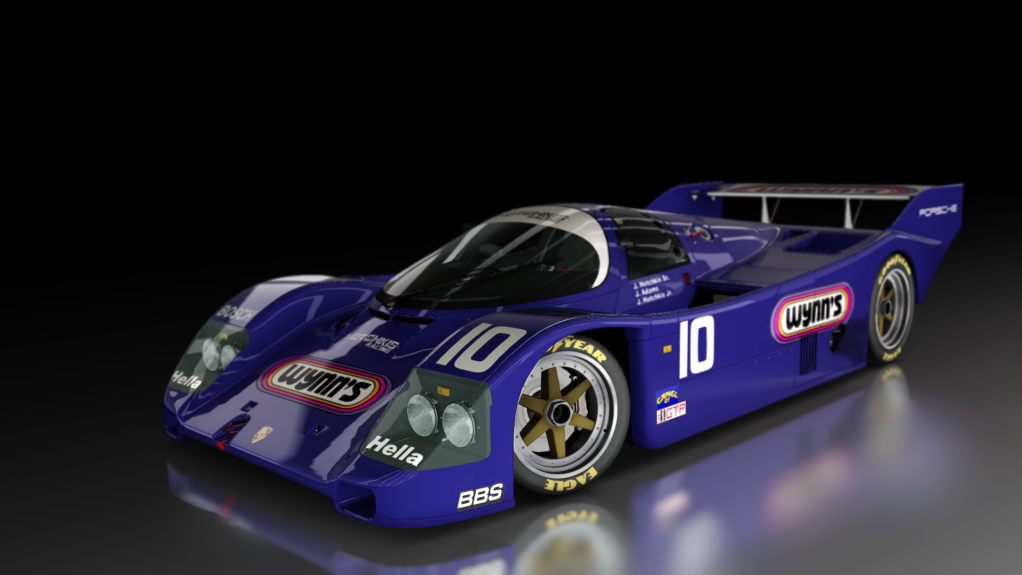 Porsche 962 C Short Tail, skin Hotchkis_Racing_Wynns_10