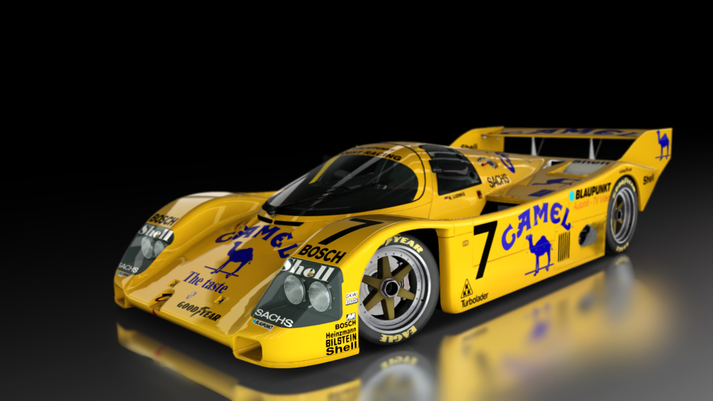 Porsche 962 C Short Tail, skin Joest_Camel_7