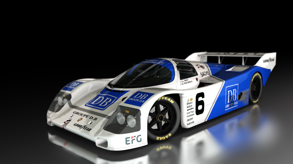 Porsche 962 C Short Tail, skin Joest_DB_6