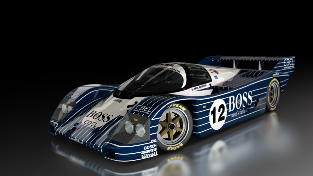 Porsche 962 C Short Tail, skin Kremer_Boss_12