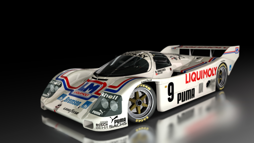 Porsche 962 C Short Tail, skin Kremer_LiquiMoly_9