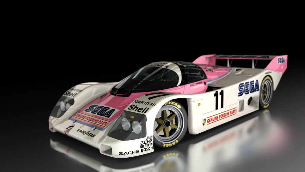 Porsche 962 C Short Tail, skin Kremer_SEGA_11