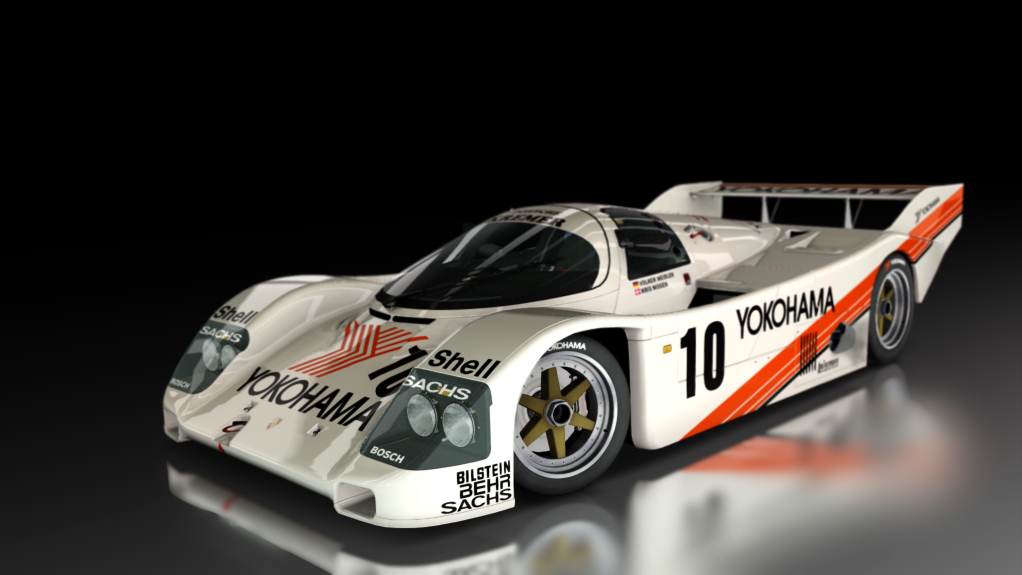 Porsche 962 C Short Tail, skin Kremer_Yokohama_10