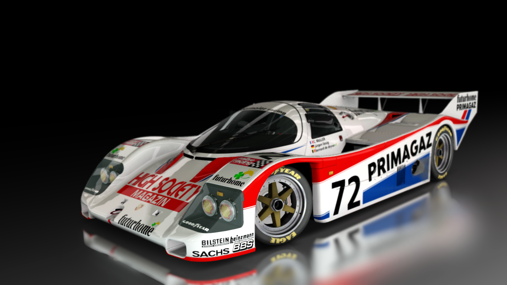 Porsche 962 C Short Tail, skin Obermaier_Primagaz_72