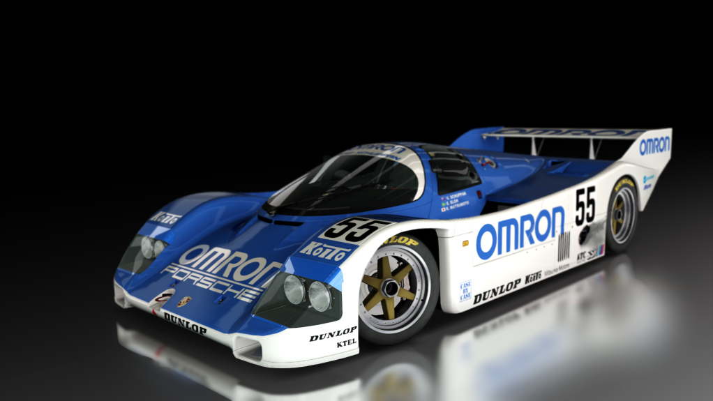 Porsche 962 C Short Tail, skin Team_Schuppan_Omron_55