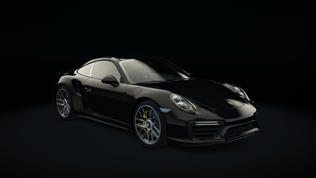 Porsche 911 Turbo S, skin 01_black