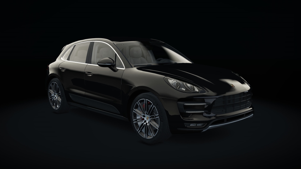 Porsche Macan Turbo, skin 01_black