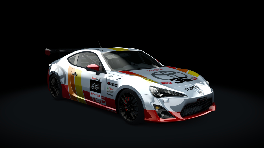 Toyota GT86 CUP P2P, skin 36_TRD