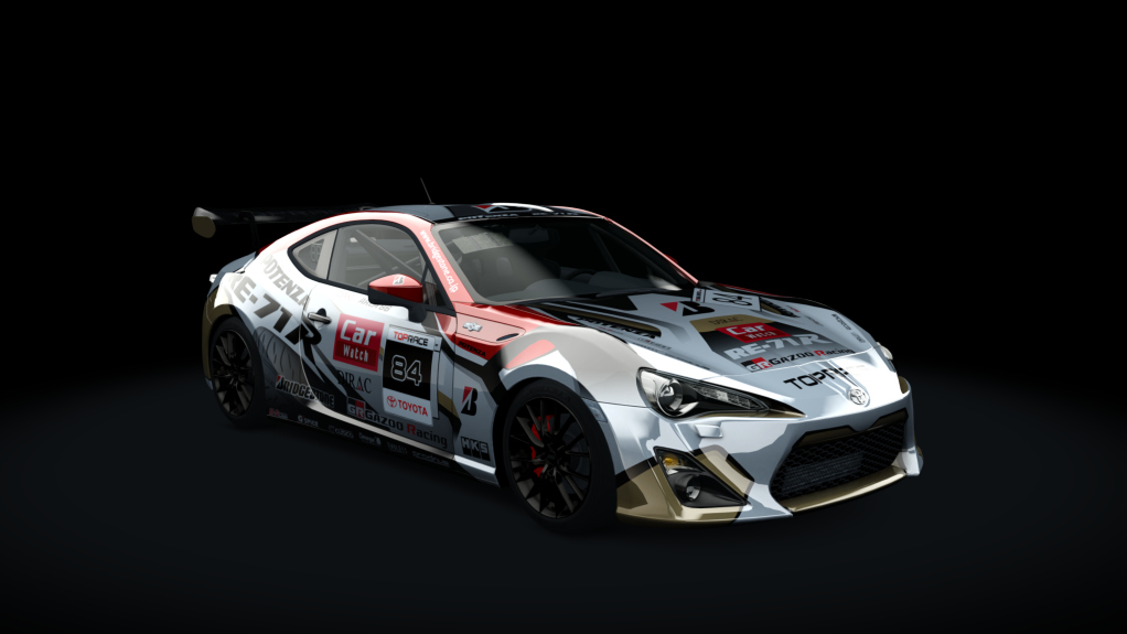 Toyota GT86 CUP P2P, skin 84_CarWatchOmega