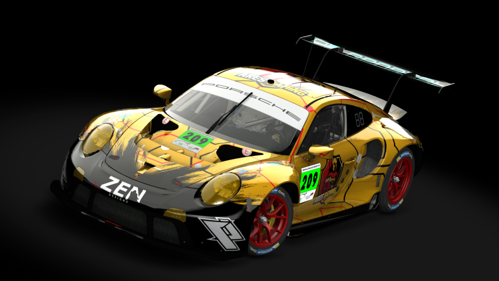 Porsche 911 RSR GTE 2020, skin 2022_WEM_209