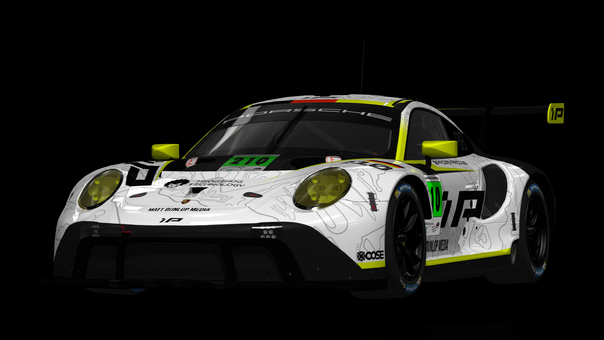 Porsche 911 RSR GTE 2020, skin 2023_WEM_210