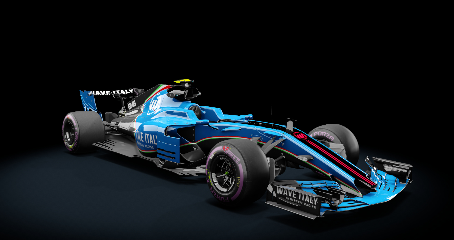 Formula Hybrid 2018 S1, skin 26_wave_italy_blue