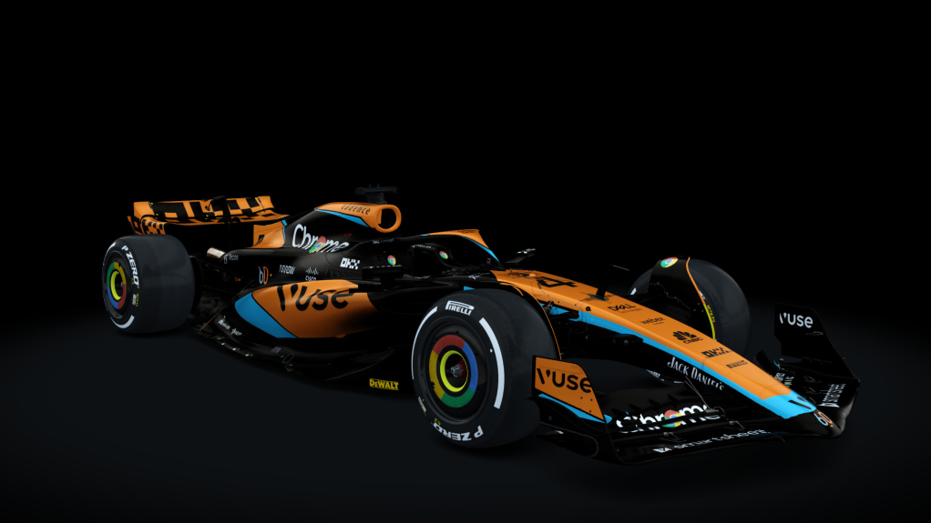 Formula Hybrid® 2023, skin S23_McLaren_Lando Norris_4