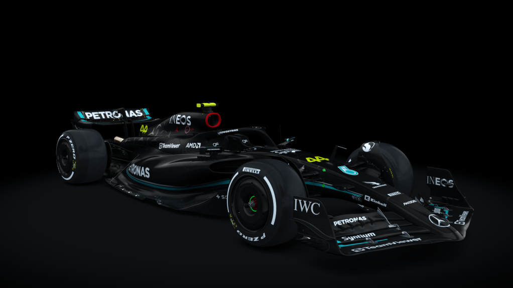 Formula Hybrid® 2023, skin S23_Mercedes_Lewis Hamilton_44