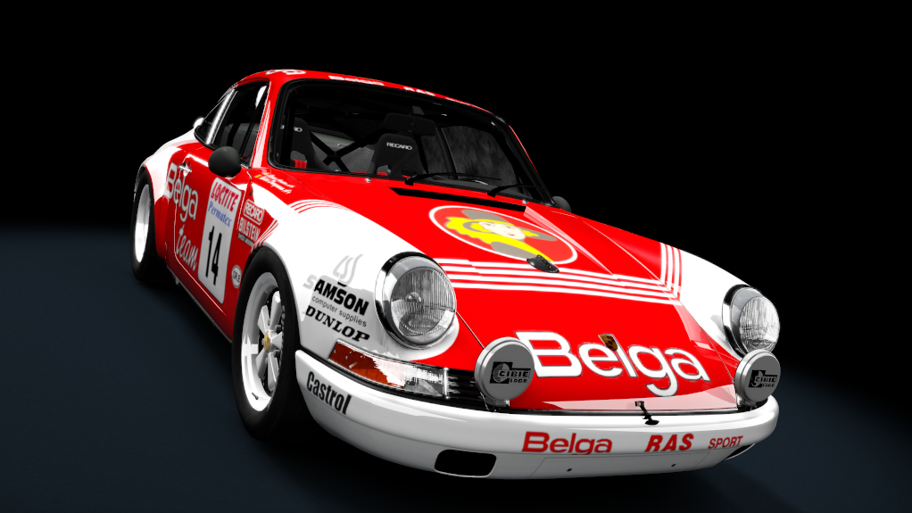 TCL Porsche 911RS 2.7, skin 99_BELGA14