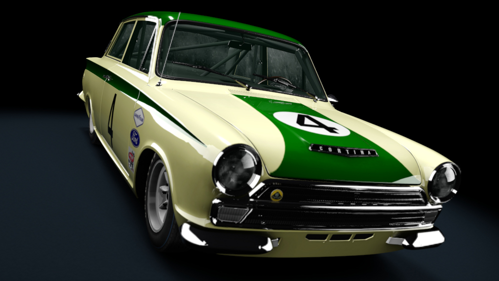 TCL Lotus Cortina MkI, skin Allan_Moffat_4