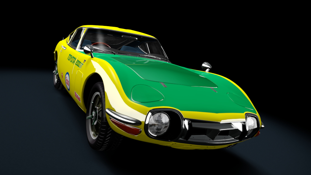 TCL Toyota 2000GT, skin 1966_Speed_Trial
