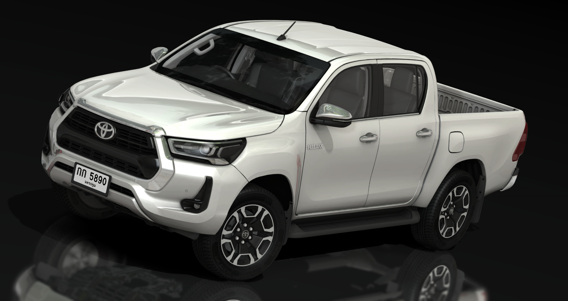 Toyota Hilux Revo 2021 MT, skin White_Pearl_CS