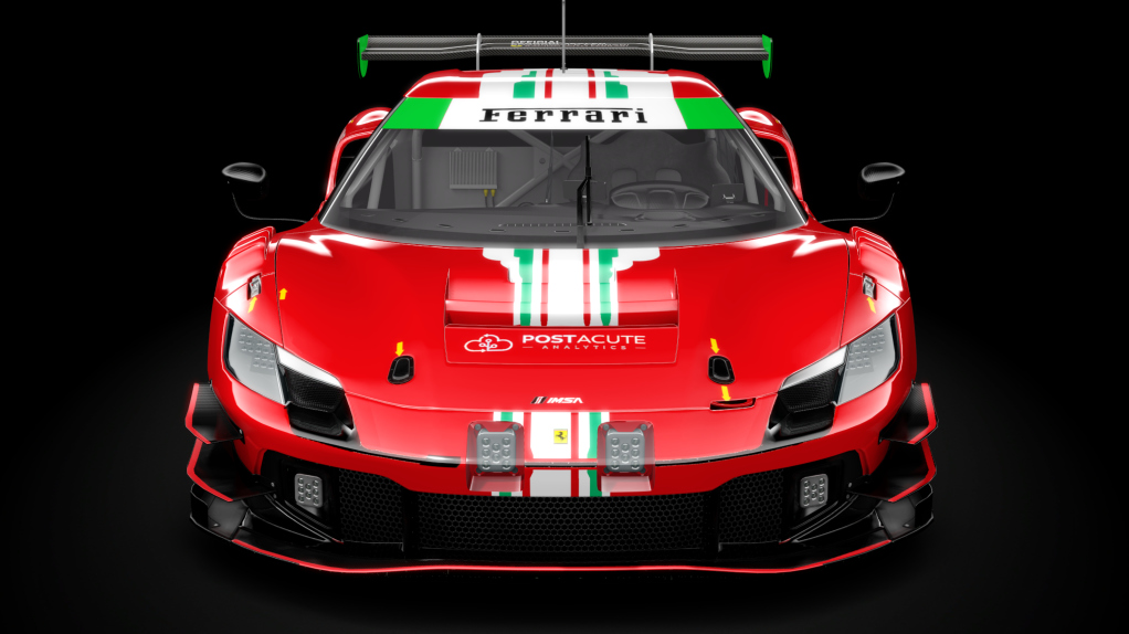Ferrari 296 GT3, skin 2023 #21 Af Corse