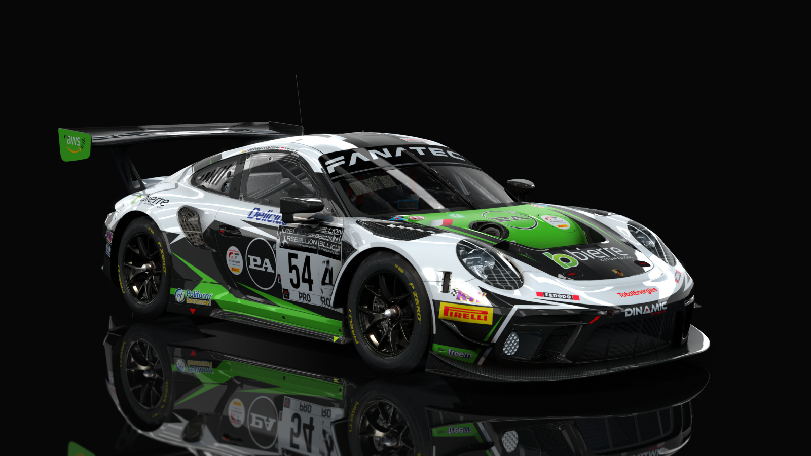 VB Porsche 991 GT3 R 2020, skin 2021_GTWC_54_Dinamic Motorsport