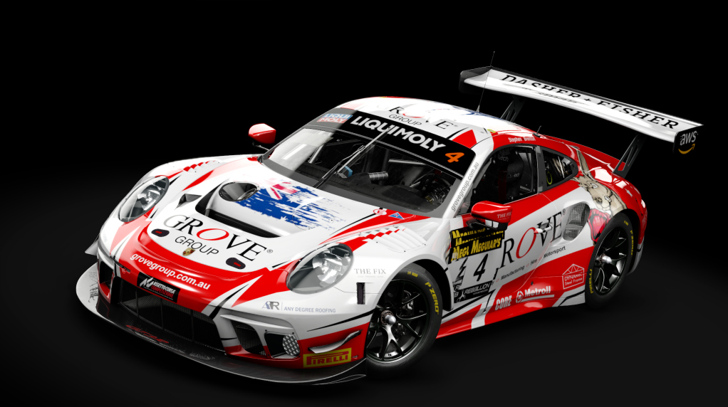 VB Porsche 991 GT3 R 2020, skin 2021_IGTC_4_Grove Motorsport