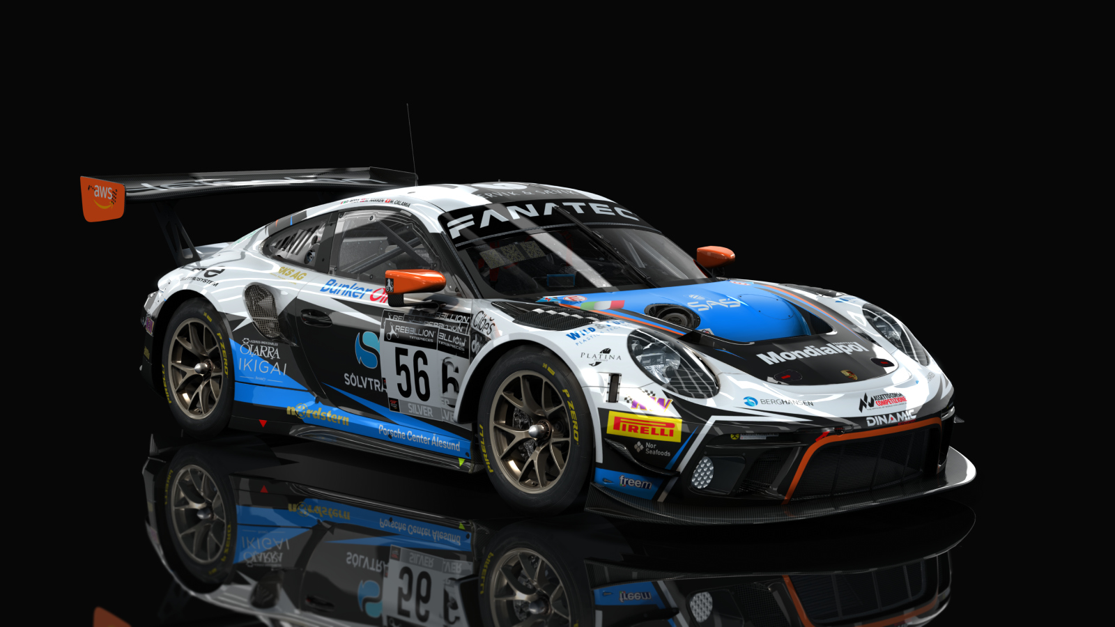 VB Porsche 991 GT3 R 2020, skin 2022_GTWC_56_Dinamic Motorsport