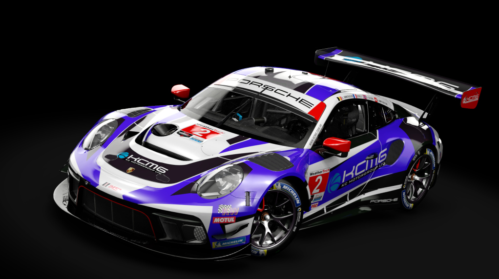VB Porsche 991 GT3 R 2020, skin 2022_KCMG_Motorsports_2