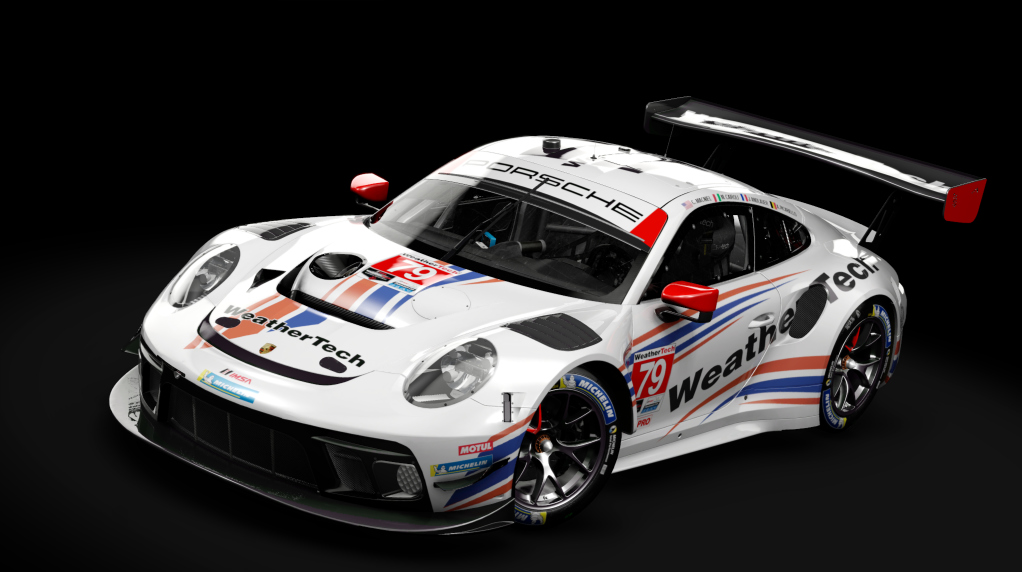 VB Porsche 991 GT3 R 2020, skin 2022_WeatherTech_Racing_79
