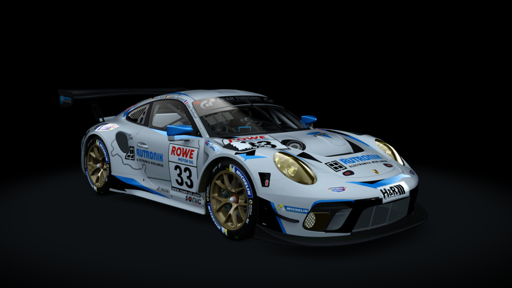 VB Porsche 991 GT3 R 2020, skin Rutronik_racing_33_nls